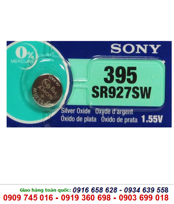 Pin Sony SR927SW-395 Silver Oxide 1.55V chính hãng thay pin đồng hồ